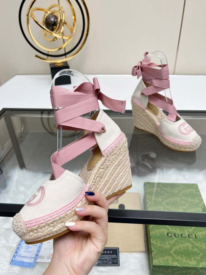 Women Thick-bottomed straw fisherman slipsole sandals shoes, size 35-42, SS98-452