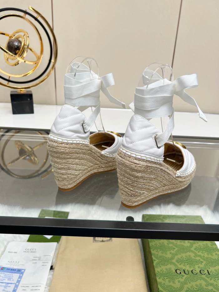 Women Thick-bottomed straw fisherman slipsole sandals shoes, size 35-42, SS98-455