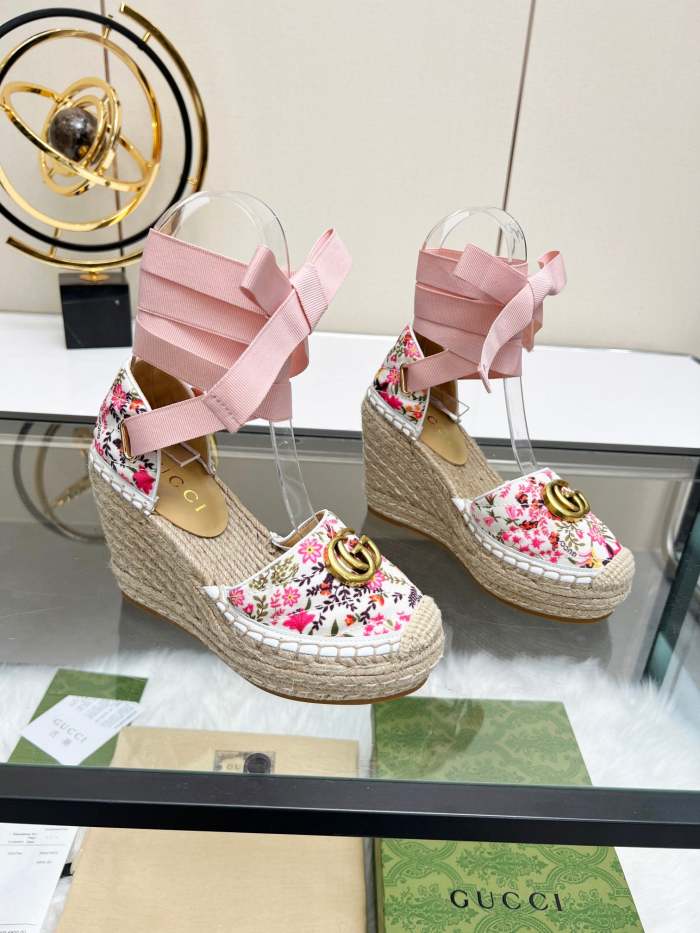 Women Thick-bottomed straw fisherman slipsole sandals shoes, size 35-42, SS98-443
