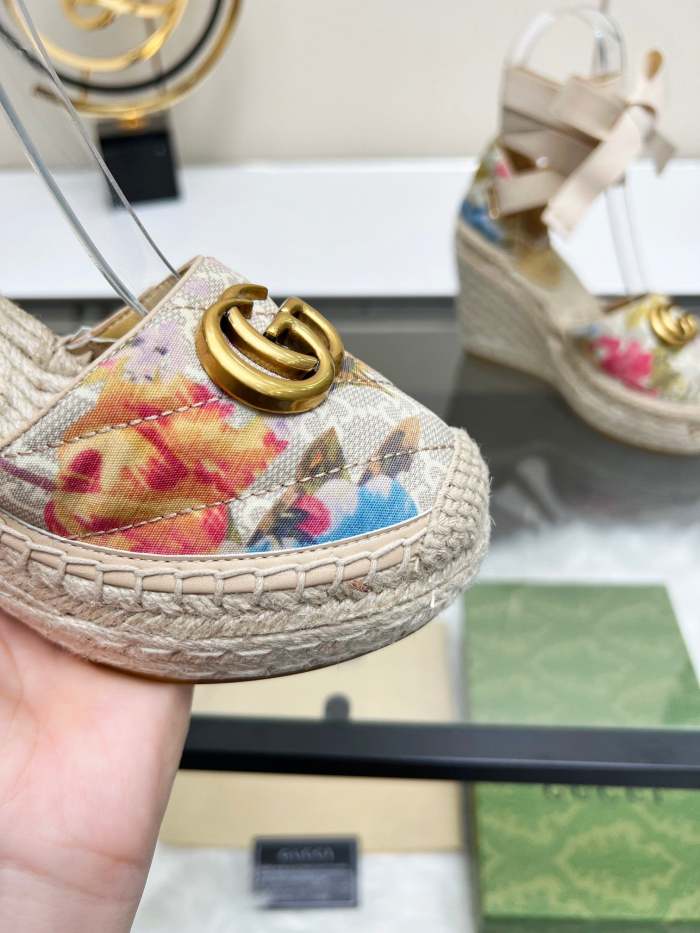 Women Thick-bottomed straw fisherman slipsole sandals shoes, size 35-42, SS98-444