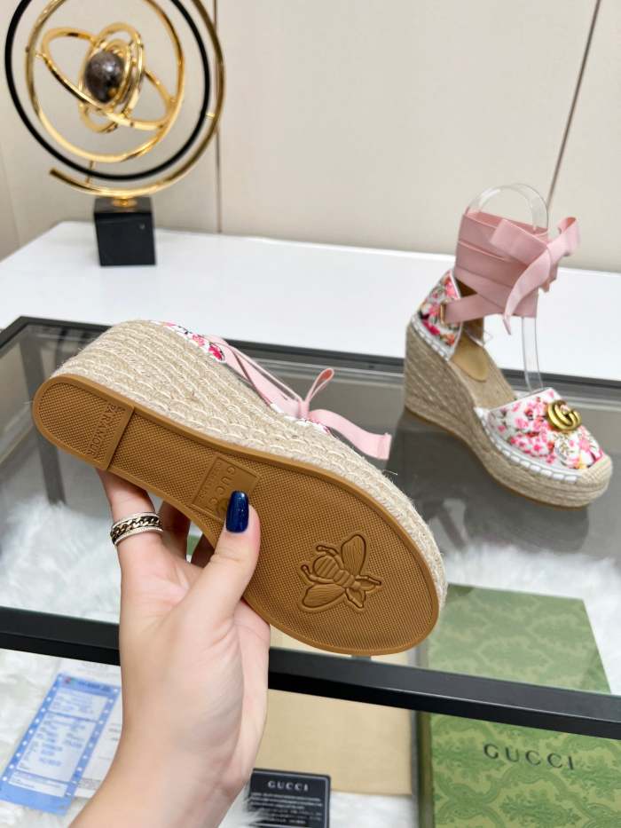 Women Thick-bottomed straw fisherman slipsole sandals shoes, size 35-42, SS98-443