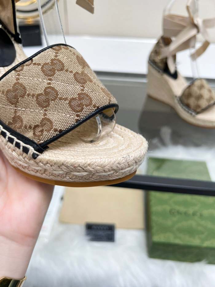 Women Thick-bottomed straw fisherman slipsole sandals shoes, size 35-42, SS98-441