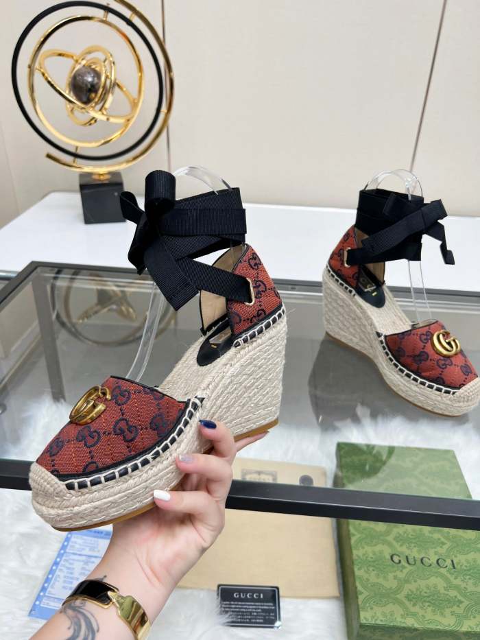 Women Thick-bottomed straw fisherman slipsole sandals shoes, size 35-42, SS98-450