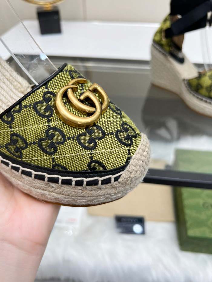 Women Thick-bottomed straw fisherman slipsole sandals shoes, size 35-42, SS98-447