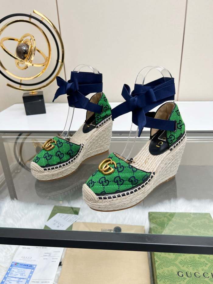 Women Thick-bottomed straw fisherman slipsole sandals shoes, size 35-42, SS98-453