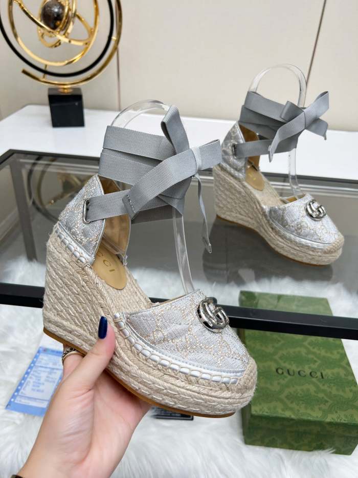 Women Thick-bottomed straw fisherman slipsole sandals shoes, size 35-42, SS98-439