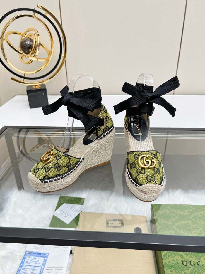 Women Thick-bottomed straw fisherman slipsole sandals shoes, size 35-42, SS98-447
