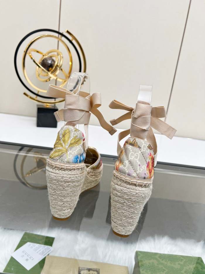Women Thick-bottomed straw fisherman slipsole sandals shoes, size 35-42, SS98-444