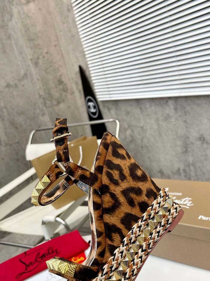 Women Thick-bottomed sandals shoes,heel 12cm or 6cm, size 34-41, SS98-459-460