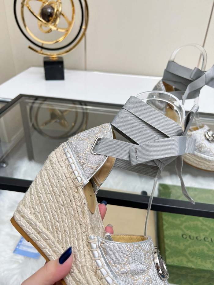 Women Thick-bottomed straw fisherman slipsole sandals shoes, size 35-42, SS98-439