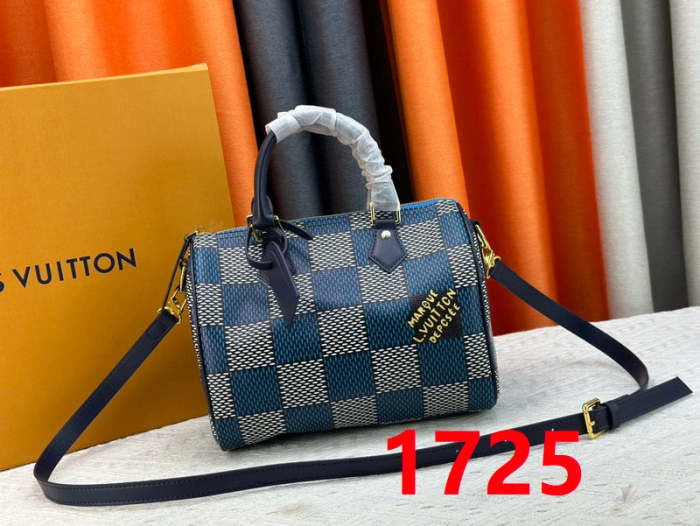 M40584  Speedy canvas leather  bag ,5A,size 25x15x15cm, no box, B88-1724-1728