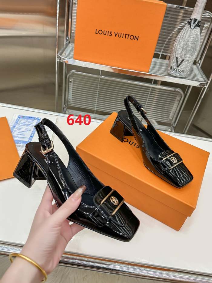 Women heel shoes,  size 35-42, SS88-639-640