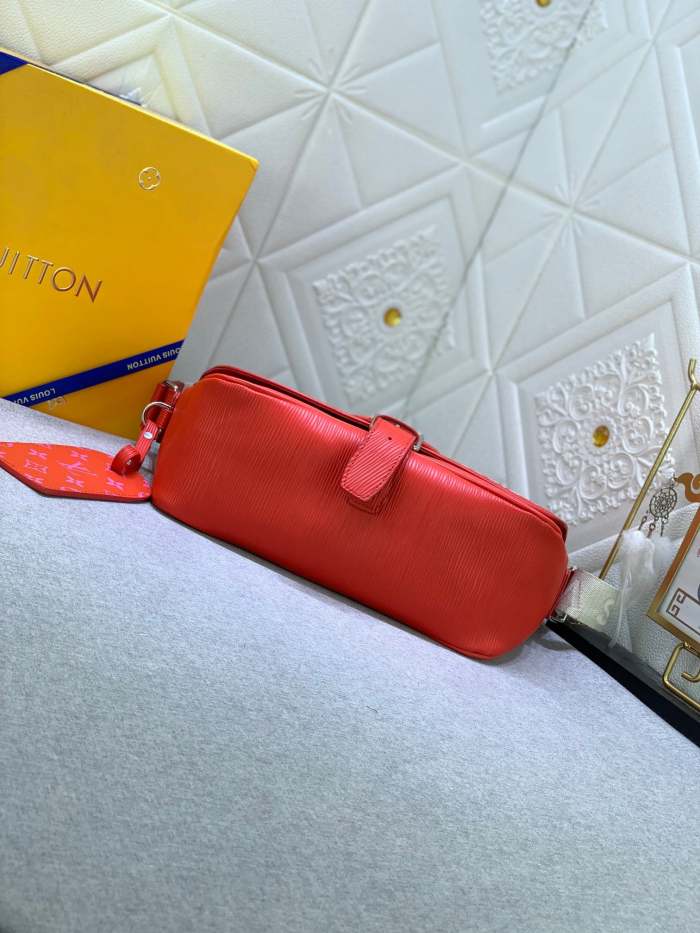 M23097  canvas leather  bag ,5A,size 34x19x11cm, no box, B110-185