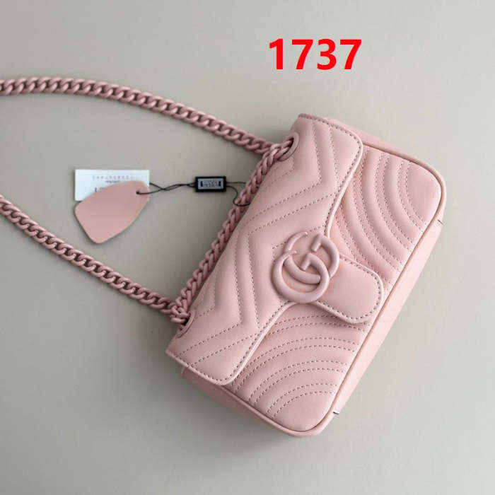 446744， Leather bag ,5A , size 22x6x13cm ,no box,  B88-1737