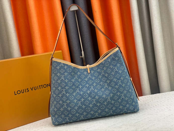 M46855 canvas leather  bag ,5A,size 39x30x15cm, no box, B110-175