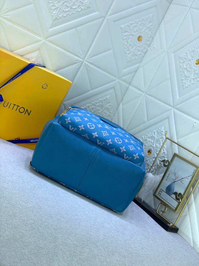 M46553 canvas leather  bag ,5A,size 29x38x20cm, no box, B110-179