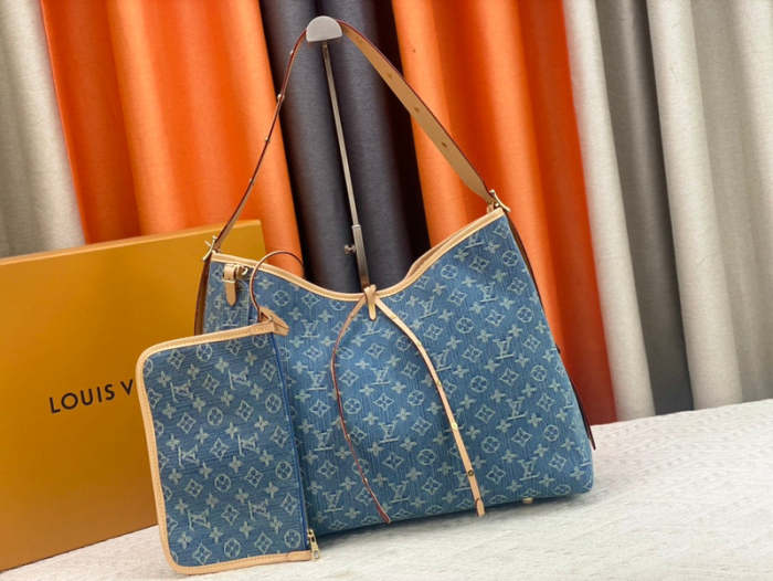 M46855 canvas leather  bag ,5A,size 39x30x15cm, no box, B110-175
