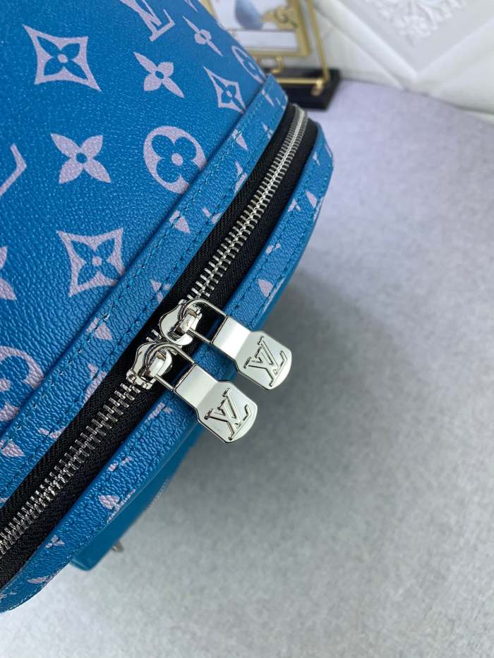 M46553 canvas leather  bag ,5A,size 29x38x20cm, no box, B110-179