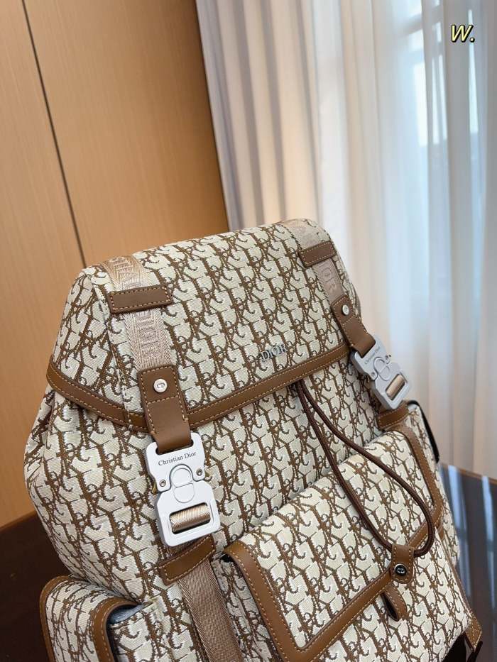 Canvas and split leather bag ,AAAA , size 30x15x50cm ,no box,  B98-53