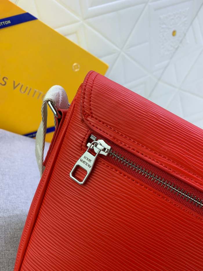 M23097  canvas leather  bag ,5A,size 34x19x11cm, no box, B110-185
