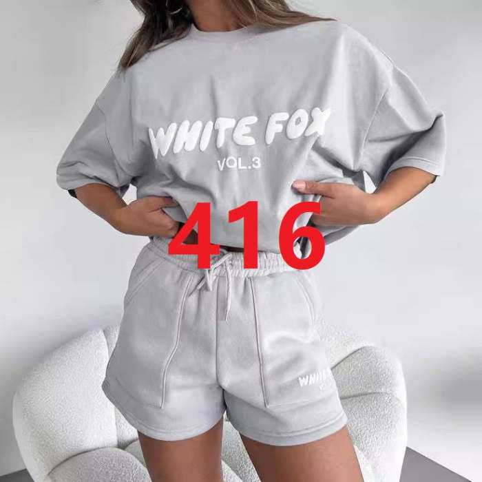 Fashion women T-shirt + shorts , size S-2XL, CL20-409-415