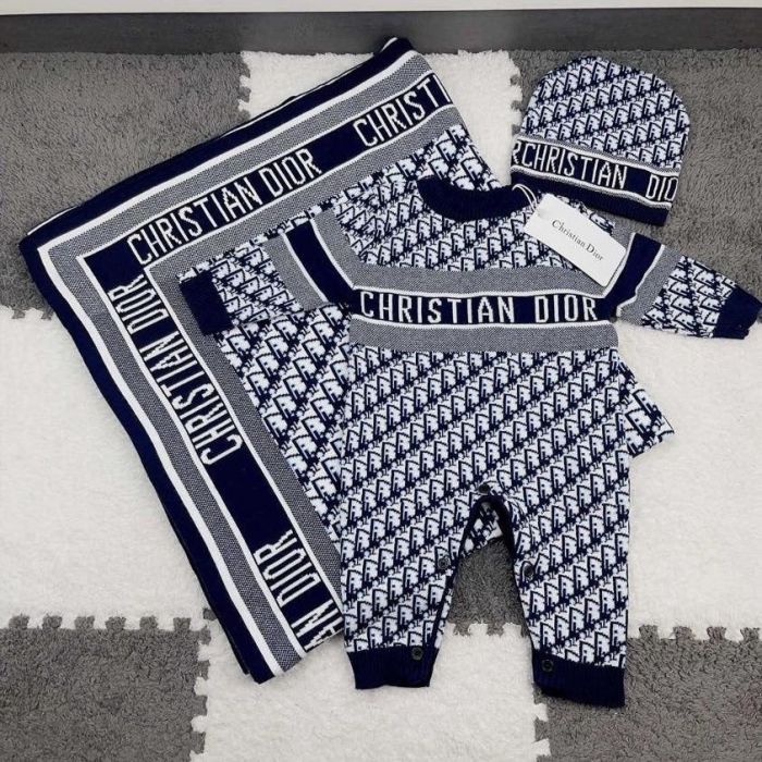 Newborn Baby crawl suit five-piece suit Cloak quilt  set clothes , CL110-152-153