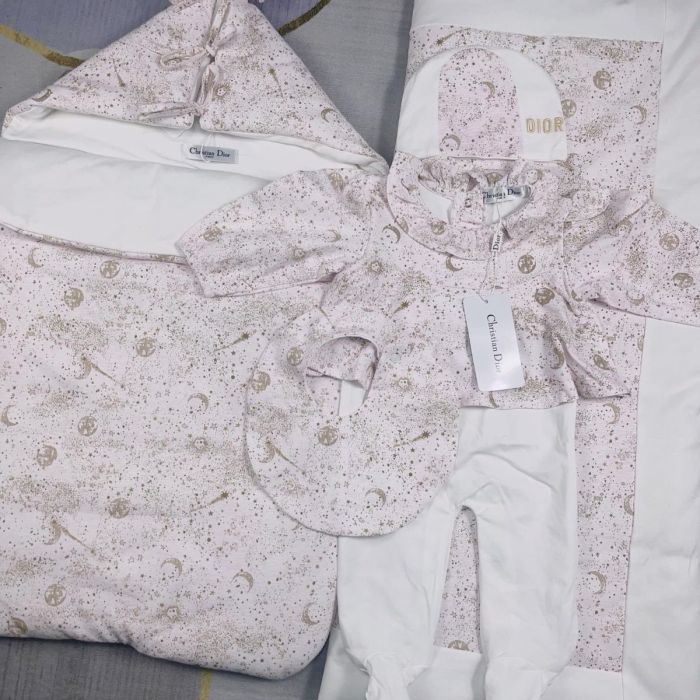 Newborn Baby crawl suit five-piece suit Cloak quilt  set clothes , CL110-135