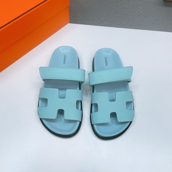 Women men leather slipper shoes, size 35-45, with box, SS80-495-496
