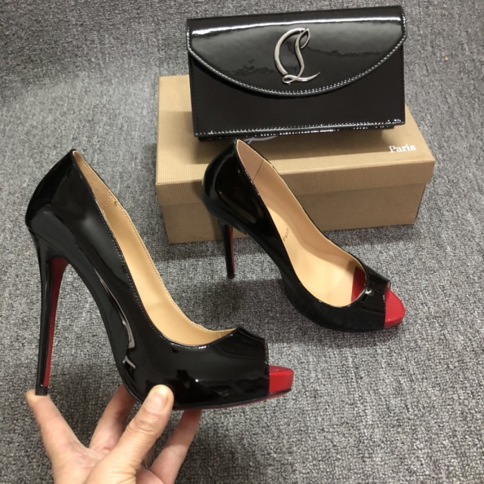 Top quality, real lether, women high heel sandals shoes + cross shoulder bag set,  shoes size 35-43,heel 12cm, bag size 22x12x5.5cm, with box, B300-2