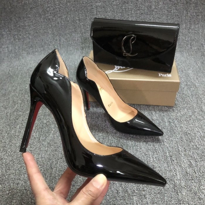 Top quality, real lether, women heel  shoes + cross shoulder bag set,  shoes size 35-43,heel 6/8/10/12cm, bag size 22x12x5.5cm, with box, B300-4