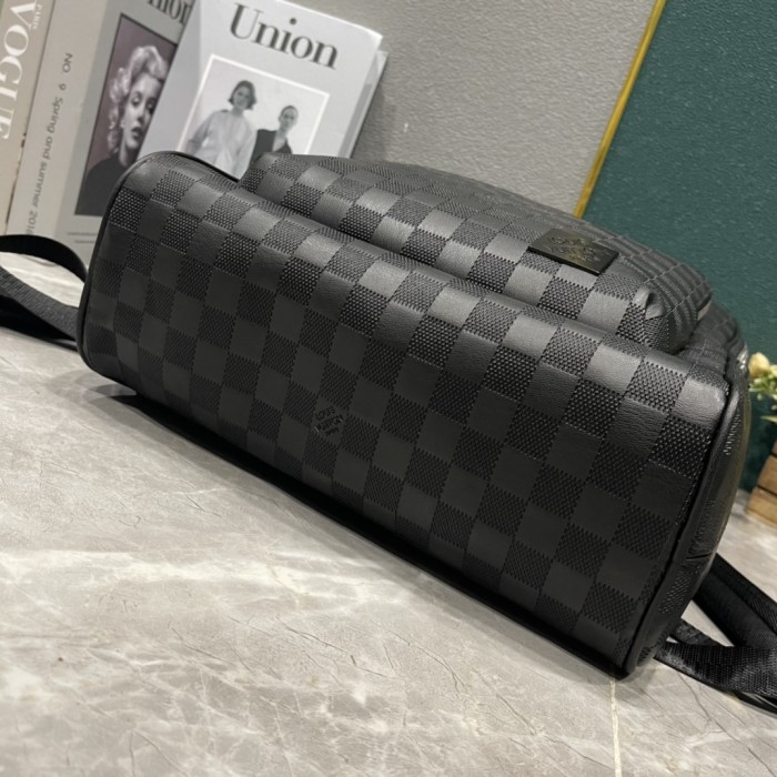 N40501 Canvas leather  bag ,5A,size 40x31x15cm, no box, B110-194