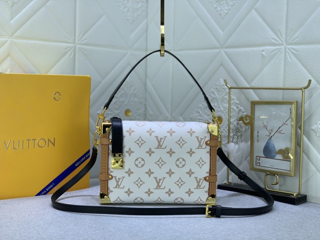 M46907 Canvas leather bag ,5A,size 21x14x6cm, no box, B110-207