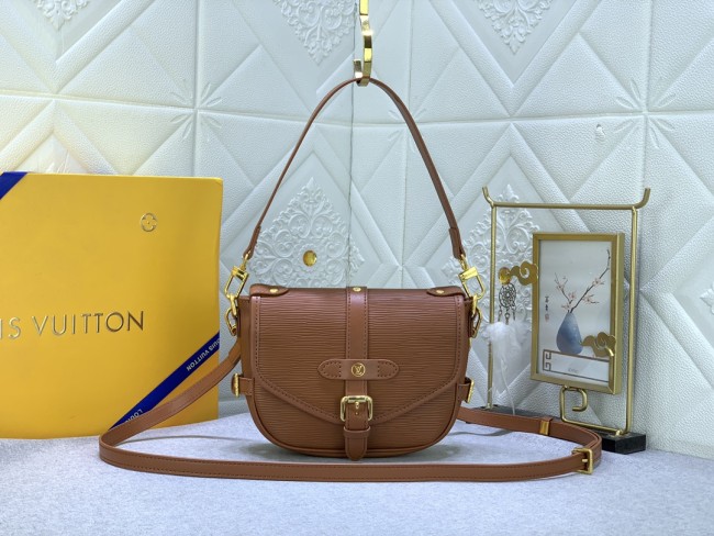 Canvas leather bag ,5A,size 20x16x7.5cm, no box, B110-200