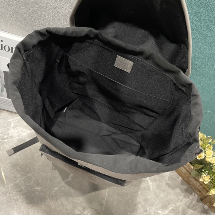 M22534 Canvas leather  bag ,5A,size 32x40x19cm, no box, B110-191