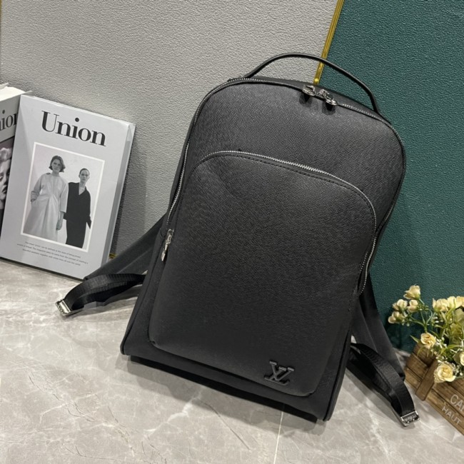 M30977 Canvas leather bag ,5A,size 40x31x15cm, no box, B110-193