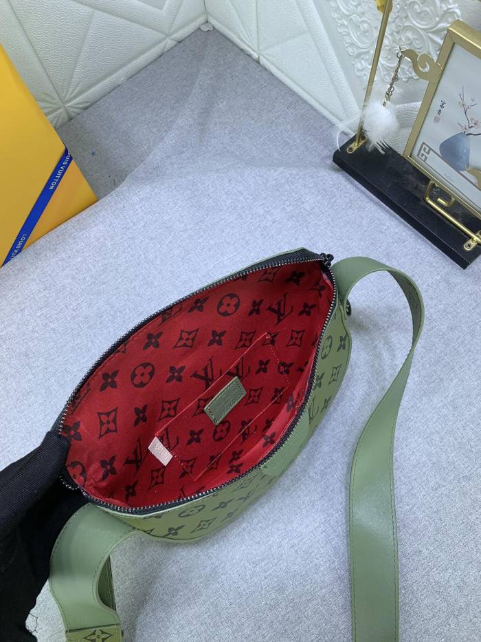 Canvas leather  bag ,5A,size 24.5X16X4.5cm, no box, B110-203