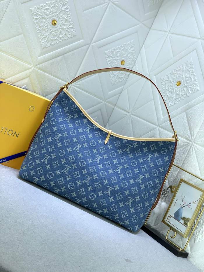 M46855 Canvas leather  bag ,5A,size 39x30x15cm, no box, B110-198