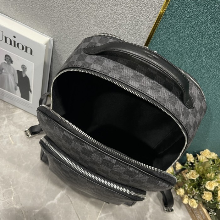 N40499 Canvas leather  bag ,5A,size 40x31x15cm, no box, B110-195