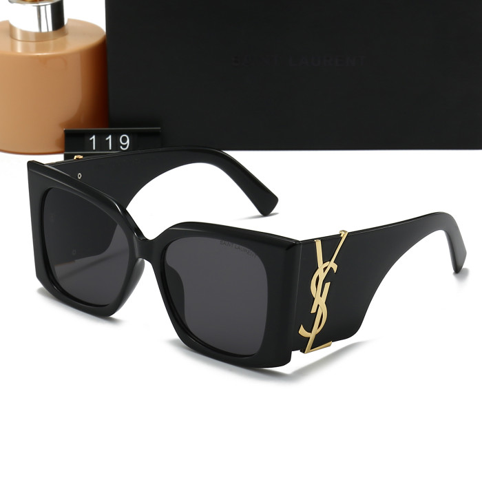 Blue light blocking sunglasses with the box and case ,G25-2725-2731