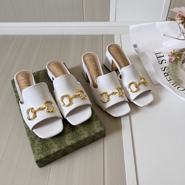 Women heel slipper shoes,heel 2.5cm or 7cm, size 34-42, SS50-1577-1578