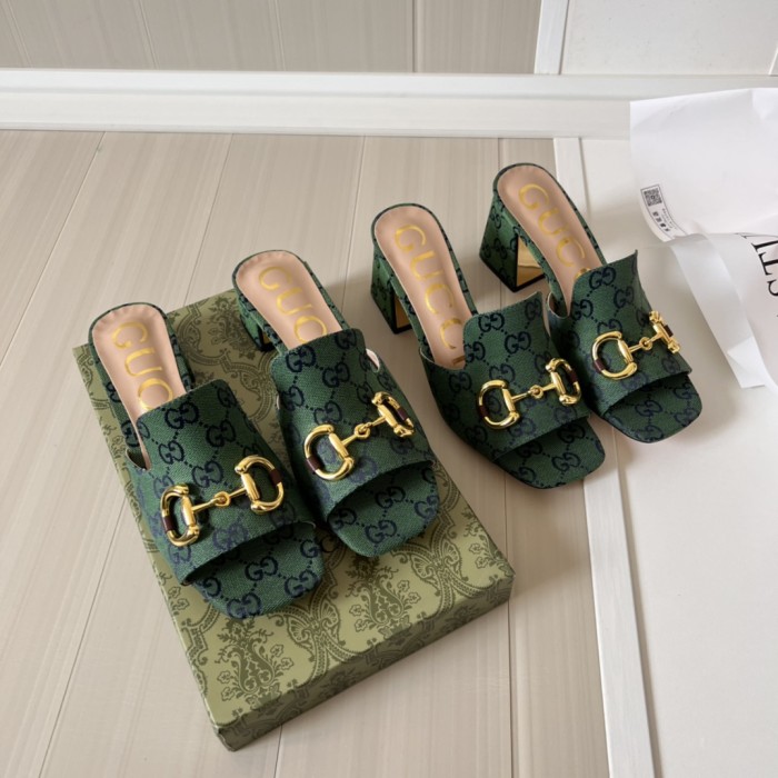 Women heel slipper shoes,heel 2.5cm or 7cm, size 34-42, SS50-1563-1564