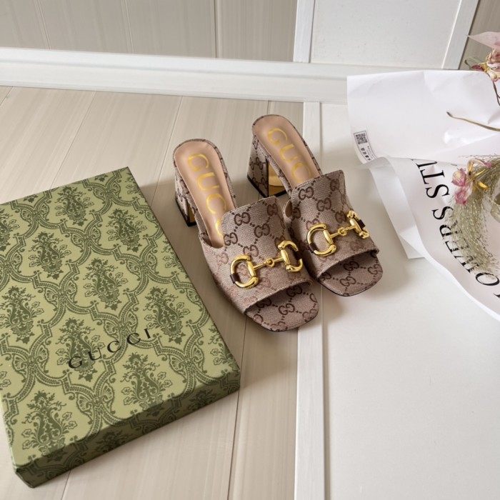 Women heel slipper shoes,heel 2.5cm or 7cm, size 34-42, SS50-1561-1562