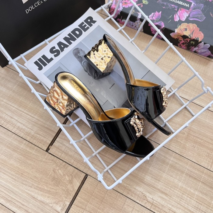 Women heel slipper shoes,heel 7cm  size 34-41, SS50-1534-1536