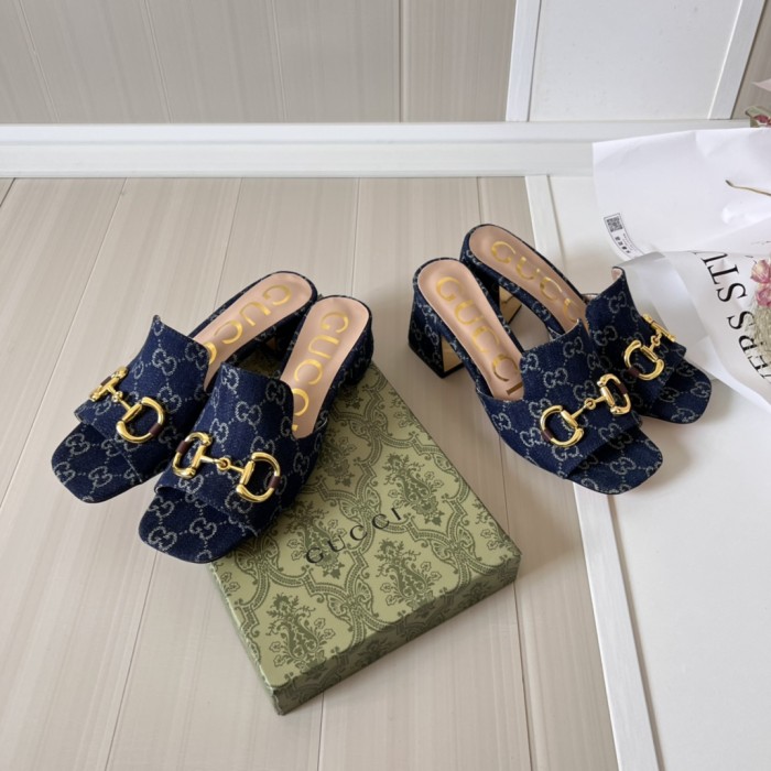 Women heel slipper shoes,heel 2.5cm or 7cm, size 34-42, SS50-1571-1572