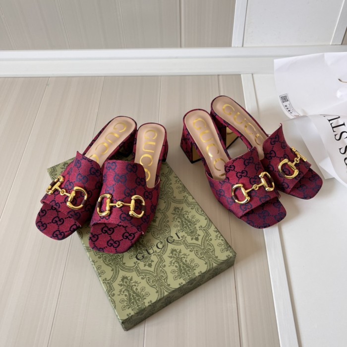Women heel slipper shoes,heel 2.5cm or 7cm, size 34-42, SS50-1569-1570