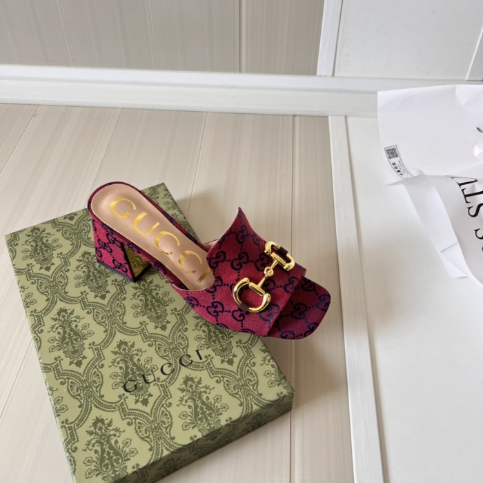 Women heel slipper shoes,heel 2.5cm or 7cm, size 34-42, SS50-1569-1570