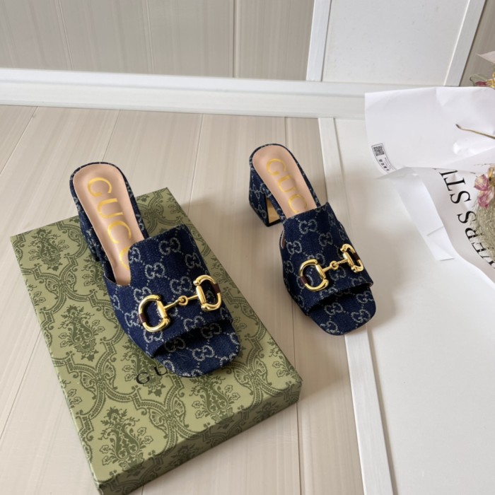 Women heel slipper shoes,heel 2.5cm or 7cm, size 34-42, SS50-1571-1572