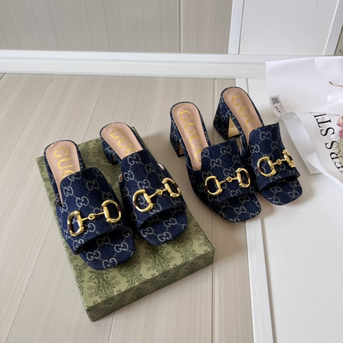 Women heel slipper shoes,heel 2.5cm or 7cm, size 34-42, SS50-1571-1572