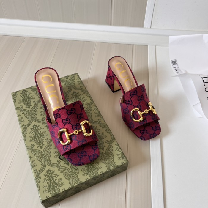 Women heel slipper shoes,heel 2.5cm or 7cm, size 34-42, SS50-1569-1570