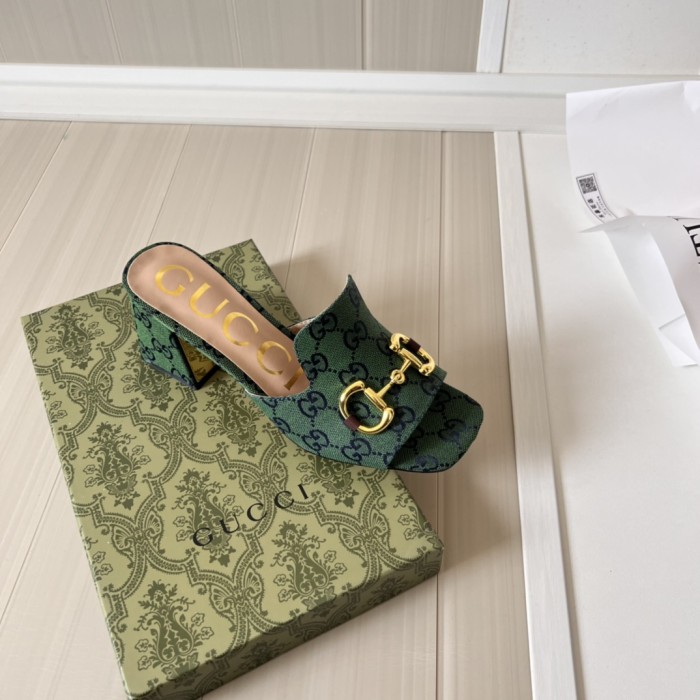 Women heel slipper shoes,heel 2.5cm or 7cm, size 34-42, SS50-1563-1564